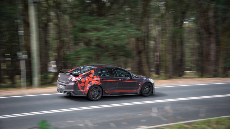Illustration for article titled This Ludicrous 750 HP Walkinshaw Holden HSV Commodore Was Australia In Car Form